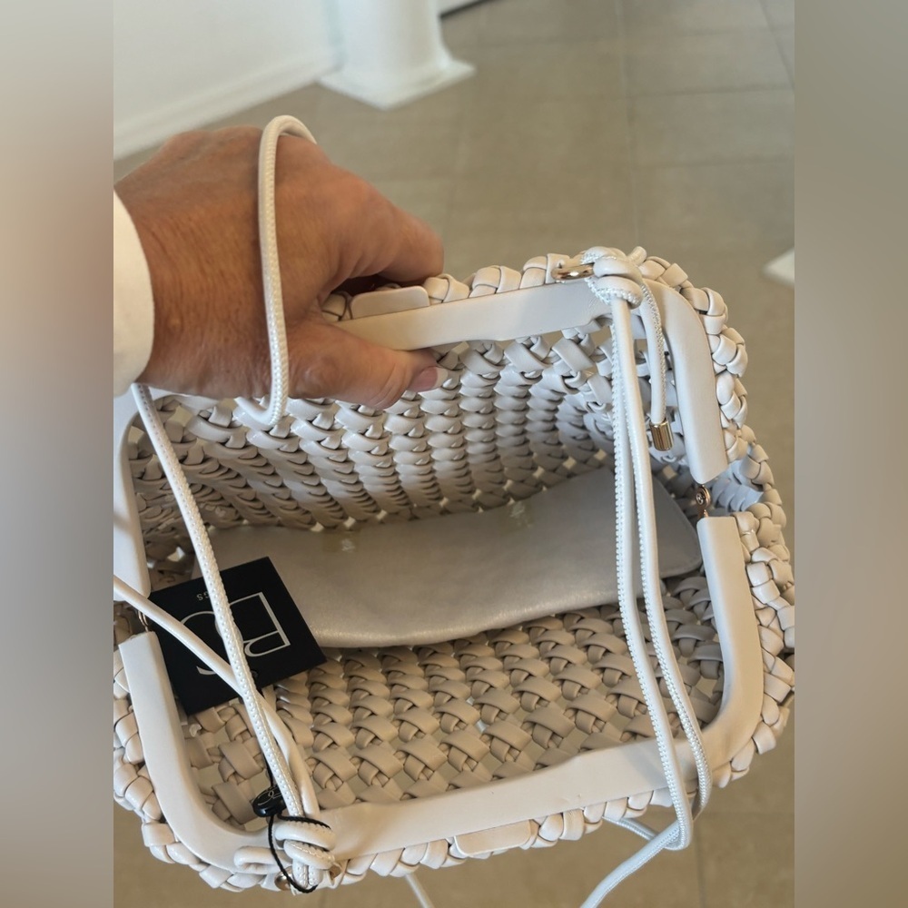 Elegant Cream Vegan Women's Bag